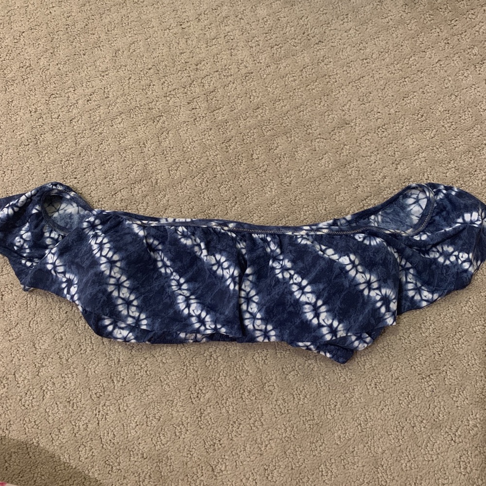 Off the shoulder bikini top